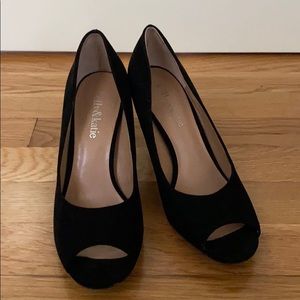 Black Suede Heels